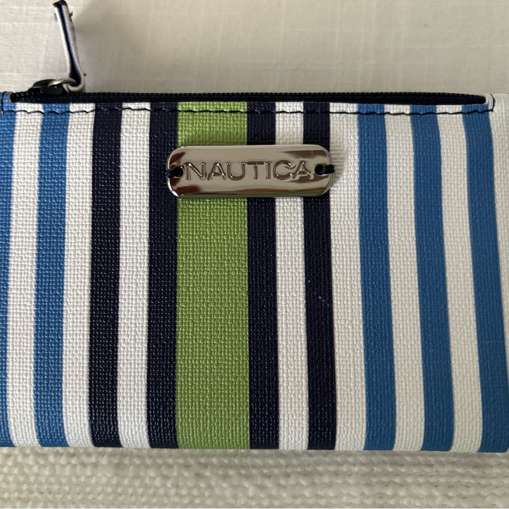 Nautica Striped Wallet